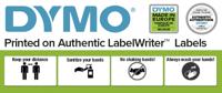 DYMO S0904980 Rol met etiketten 159 x 104 mm Papier Wit 220 stuk(s) Permanent hechtend Verzendetiketten - thumbnail