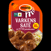 Mora Varkenssate in Pittige Pindasaus XL 190 g bij Jumbo - thumbnail