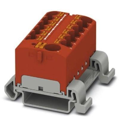 Phoenix Contact 3273750 Verdeelblok 28.6 mm Spanveer Rood 8 stuk(s)