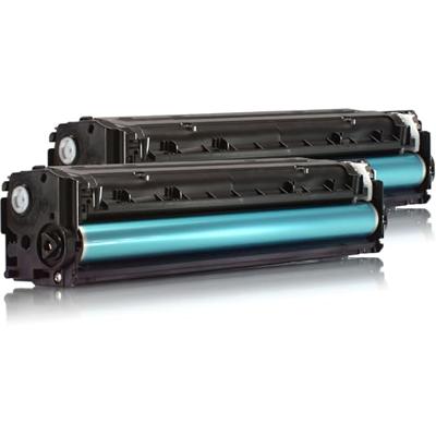 KMP Toner vervangt HP 128A, CE320A Compatibel 2-pack Zwart 2000 bladzijden H-T144D 1227,0021 KMP Toner vervangt HP 128A, CE320A Compatibel 2-pack Zwart 2000 bladzijden H-T144D 1227,0021