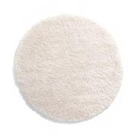 Tapeso Rond hoogpolig vloerkleed - Cozy Shaggy - wit - 240 cm rond - thumbnail