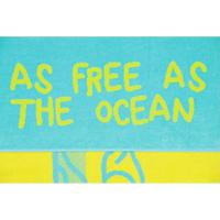 Vossen Vossen Strandlaken free ocean 100x180 light azure - thumbnail