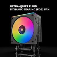 Mars Gaming MCPU-LCD Processor Luchtkoeler 12 cm Zwart 1 stuk(s) - thumbnail