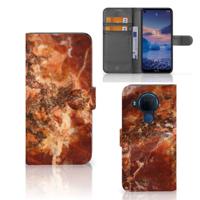 Nokia 5.4 | Bookcase | Marmer Bruin - thumbnail