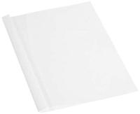 Fellowes thermische omslagen, ft A4, PVC lederlook, rug 1,5 mm, pak van 100 stuks, wit - thumbnail