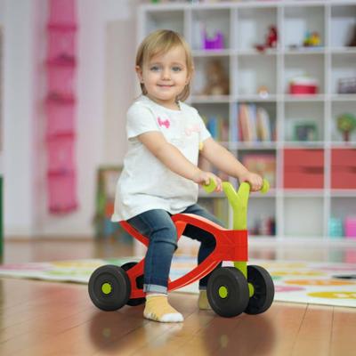 Big Flippi loopfiets - rood/groen