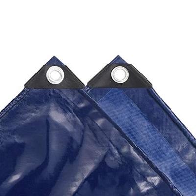 Dekzeil 650 g/m² 3x4 m blauw - thumbnail
