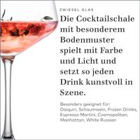 Zwiesel Glas Cocktailcoupes Echo - 277 ml - 4 stuks - thumbnail