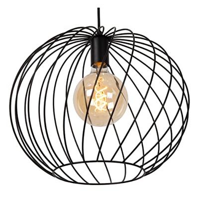 Lucide DANZA - Hanglamp - Ø 40 cm - 1xE27 - Zwart Lucide DANZA - Hanglamp - Ø 40 cm - 1xE27 - Zwart