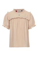 LOOXS Little Meisjes top - Bisquit - thumbnail