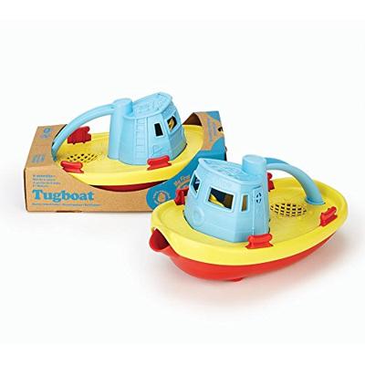 Green Toys sleepboot blauw/geel