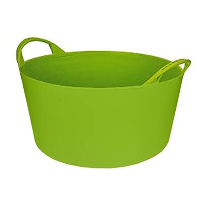 Flexibele kuip voor tuinafval groen 10 liter Flexibele kuip voor tuinafval groen 10 liter