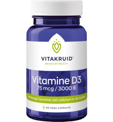 Vitakruid Vitamine D3 75 mcg / 3000 IE