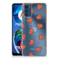 Motorola Moto E32/E32s | TPU bumper | Hearts - thumbnail