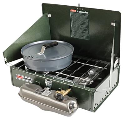 Coleman Komfoor Unleaded Stove 424 2 Pits 4225 Watt Brander Groen