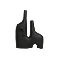 Vaas Home ESPRIT Zwart Aluminium Abstract Modern 30 x 5 x 40 cm - thumbnail