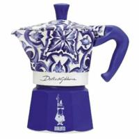 Italiaanse Koffiepot Bialetti MOKA D&G Blauw Aluminium 6 Kopjes - thumbnail
