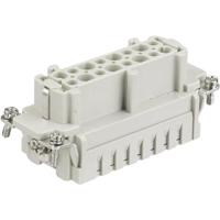 HARTING 09330102716 Businzetstuk Han® E 10 + PE Cage Clamp 1 stuk(s) Piece - thumbnail