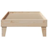 Bedframe zonder matras massief grenenhout 90x200 cm - thumbnail