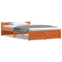 Bedframe Wasbruin 120 x 200 cm Massief grenenhout - thumbnail