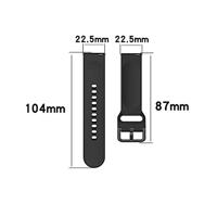 Fitbit Versa 1 / 2 & Lite siliconen sportbandje met gespsluiting - Koraaloranje - Maat: Small - thumbnail