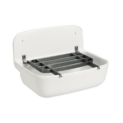 Uitstortgootsteen Plieger Kunststof 50x35cm Wit Exclusief Rooster 6/4'' Aansluiting Uitstortgootsteen Plieger Kunststof 50x35cm Wit Exclusief Rooster 6/4'' Aansluiting