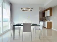 Lucide TRINITI - Hanglamp - Ø 80 cm - LED Dimb. - 3000K - Zwart - thumbnail