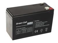 Green Cell Green Cell - USV-Akku - 1 x Batterie - Sealed Lead Acid (SLA) Loodaccu 12 V 7 Ah Loodvlies (AGM) (b x h x d) 151 x 95 x 65 mm Kabelschoen 6.35 mm - thumbnail