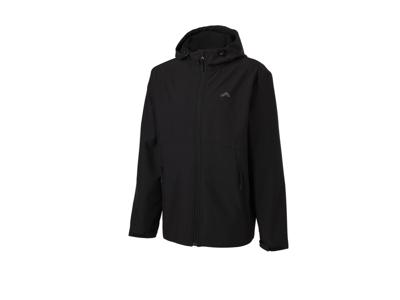 CRIVIT Heren softshell jas (Zwart, L)