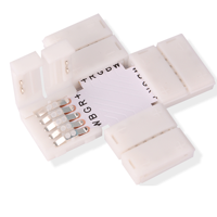 RGBW LED-strip kruising soldeervrij - thumbnail