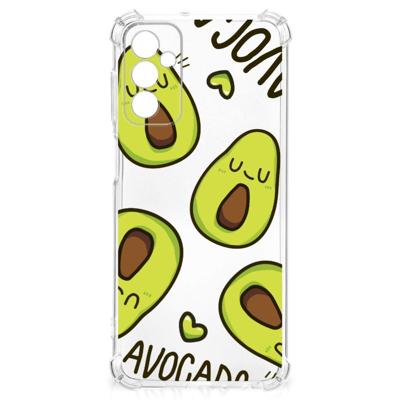 Samsung Galaxy M13 4G | M23 Stevig | Bumper Hoesje | Avocado Singing Samsung Galaxy M13 4G | M23 Stevig | Bumper Hoesje | Avocado Singing