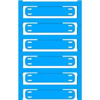 Weidmüller 2602730000 SFX-DT 11/60 MC NE BL Apparaatmarkering Markeringsvlak: 11 x 44 mm Blauw Aantal markeringen: 60 60 stuk(s) - thumbnail