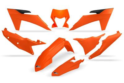 UFO PLAST kappenset trim kit ufo ktm orange
