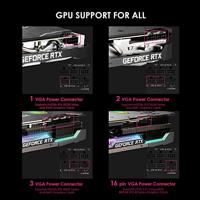 Voedingsbron MSI MPG A850G PCIE5 850 W 80 Plus Gold - thumbnail