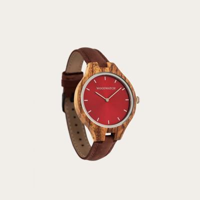 Houten Horloge Auburn Glow Pecan Houten Horloge Auburn Glow Pecan