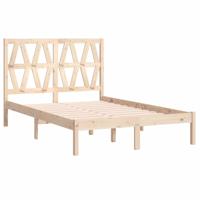Bedframe massief grenenhout 135x190 cm - thumbnail