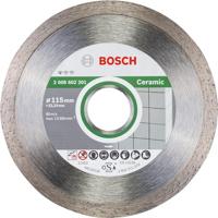Bosch Accessories 2608603231 2608603231 Diamanten doorslijpschijf Diameter 115 mm Boordiameter 22.23 mm Keramiek 10 stuk(s) - thumbnail