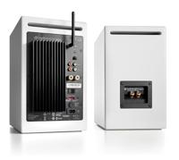 Audioengine HD6 Draadloze Luidsprekers met Bluetooth - 150W actieve boekenplankluidsprekers voor desktopmonitor en muzieksysteem voor thuis met aptX-HD Bluetooth (Wit, Paar) - thumbnail