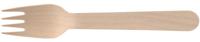 Conpax vork Pure, uit hout, 16,5 cm, pak van 250 stuks - thumbnail