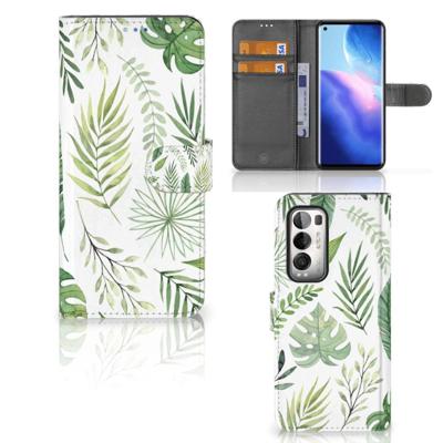OPPO Find X3 Neo 5G Hoesje Leaves OPPO Find X3 Neo 5G Hoesje Leaves