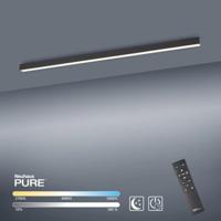 Paul Neuhaus Strakke plafondlampPure Lines Straight antraciet - 6021-13 - thumbnail