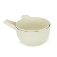 Bowl met vergiet - Wit - Medium - thumbnail