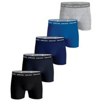 Boxershorts 5-pack heren onderbroeken Blue Depths - Solid - Katoenen heren ondergoed - Multipack - thumbnail