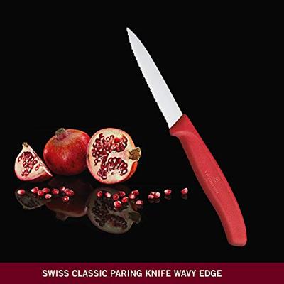 Victorinox Schilmesje gekarteld rood