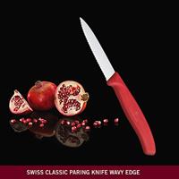 Victorinox Schilmesje gekarteld rood - thumbnail