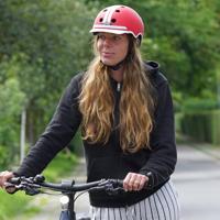 Melon helm met verlichting e-series gt m-l - thumbnail