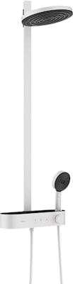 Hansgrohe Regendouche set Pulsify S Showerpipe 2 Jets EcoSmart Met ShowerTablet Select 400 Chroom - thumbnail