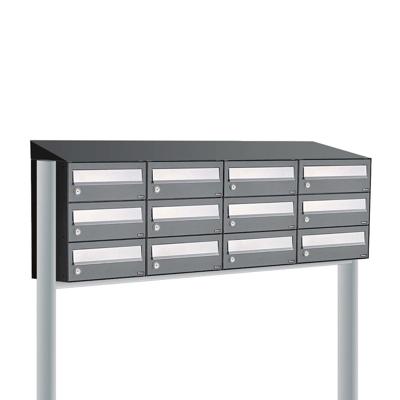 Allux Hive Set 4-Breed, 3-Hoog Met Dak Op Statief Antraciet - 40030065_4x3ds Allux Hive Set 4-Breed, 3-Hoog Met Dak Op Statief Antraciet - 40030065_4x3ds