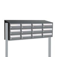 Allux Hive Set 4-Breed, 3-Hoog Met Dak Op Statief Antraciet - 40030065_4x3ds - thumbnail