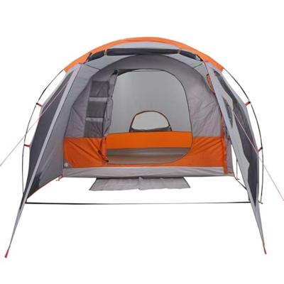 Tunneltent 4-persoons waterdicht grijs Tunneltent 4-persoons waterdicht grijs